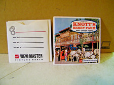 KNOTT'S BERRY FARM and GHOST TOWN VIEWMASTER - A235 Free Shipping