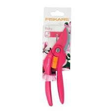 Fiskars Forbici da Potatura Ruby SingleStep™ Inspiration