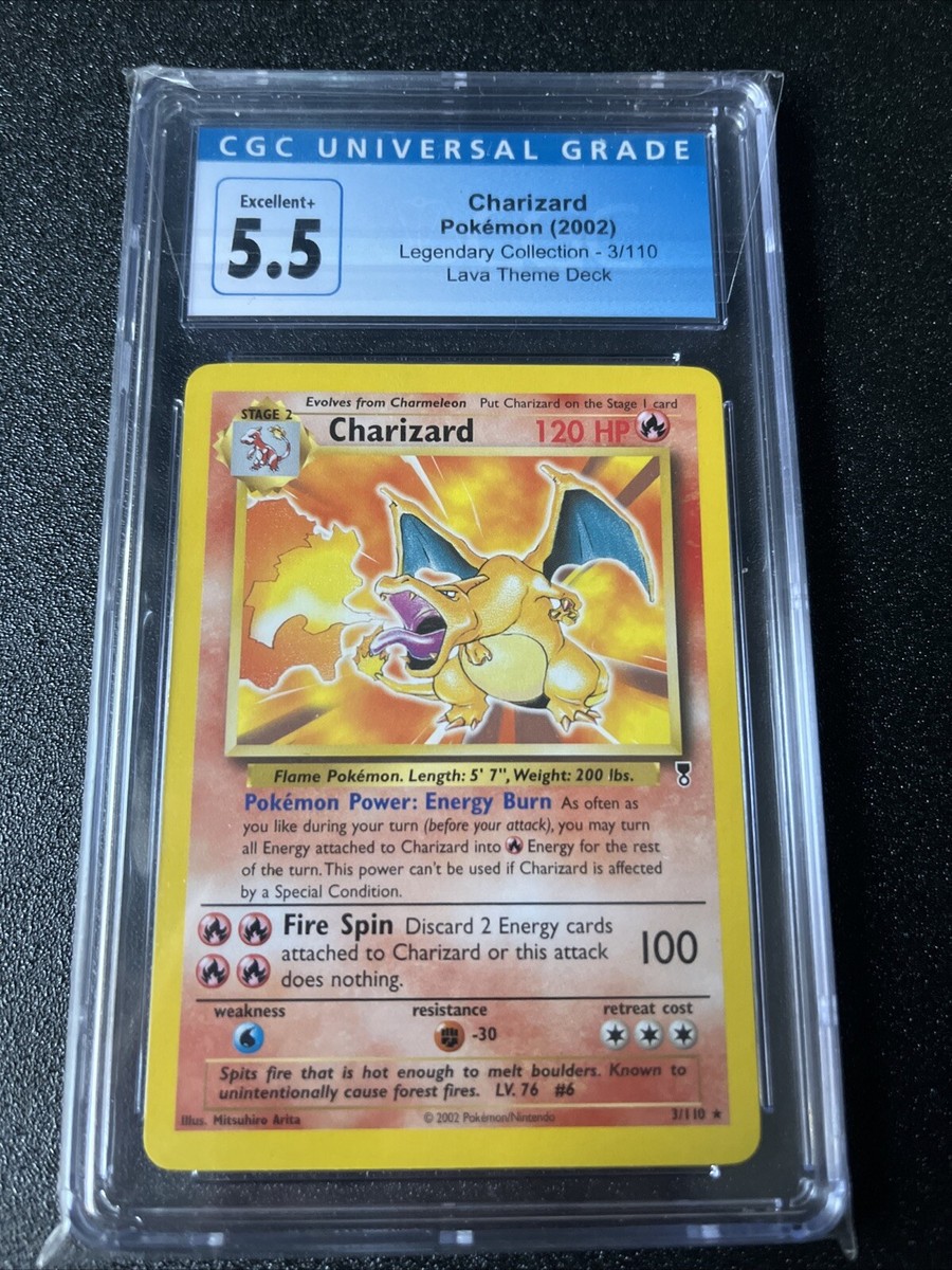 Charizard - (WotC Legendary Collection) 3/110 Deck Exclusives