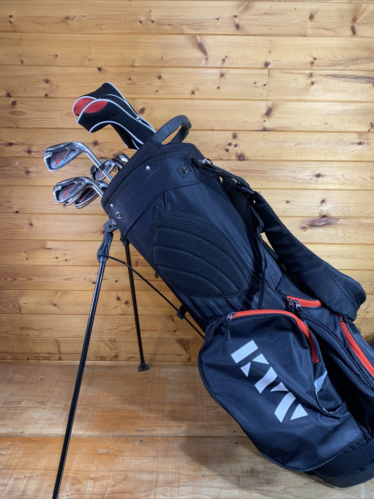 KVV Men’s Golf Clubs Package Set Includes Fairway, Hybrid, Irons 5-SW