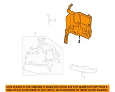 GM OEM 03-07 Sierra 1500 Classic Headlamp Components-Support 15798923