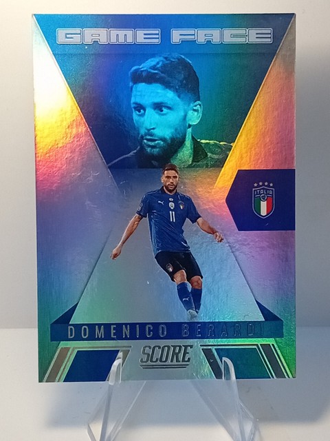 2021-22 Panini Score Soccer - Domenico Berardi - Italy - Game Face #20 Case Hit