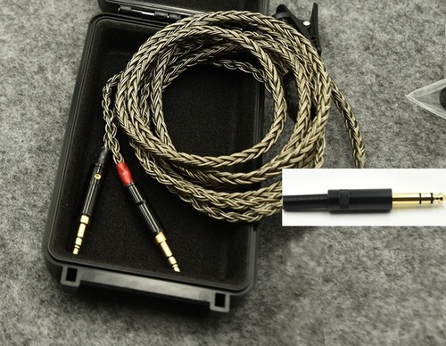 Cable de auriculares de 16 núcleos para 2x3,5 mm Hifiman Ananda sundara HE1000se HE6se Z7M2 - Imagen 5 de 13