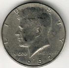 USA - 1982D - Kennedy ½ Dollar - Bald Eagle - Rare - #13848