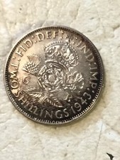 UK GB FLORIN 1942   B47 #Z8822 WW2 Coin