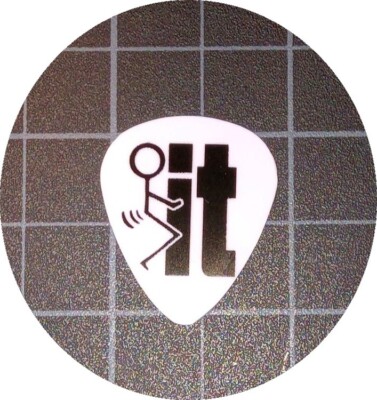 EFF IT STICK FIGURE GUITAR PICKS SET OF 4