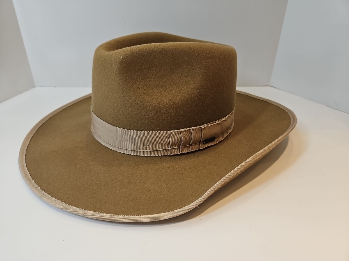 Brixton Reno Fedora Metal Bronze Size M Brixton Reno Fedora Hat - black (black/black) main image 4