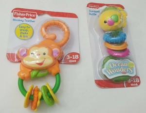 dumbbell rattle fisher price