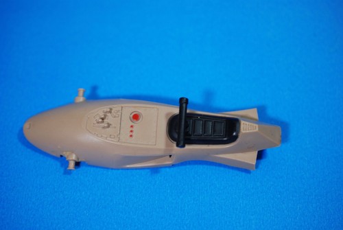 VINTAGE STAR WARS ENDOR SPEEDER BIKE PARTS KENNER gun handle top hull - Picture 3 of 7