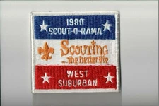 1980 West Suburban Scout-O-Rama patch