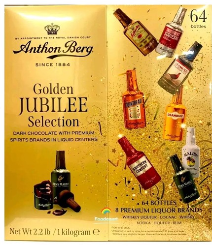 ANTHON BERG Golden Jubilee Selection Chocolate 64ct 1kg