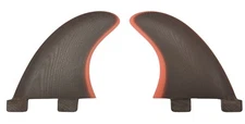 PACIFIC VIBRATIONS 3.70" Fits FCS FINS LONGBOARD SURFBOARD SIDE BITES Fiberglass