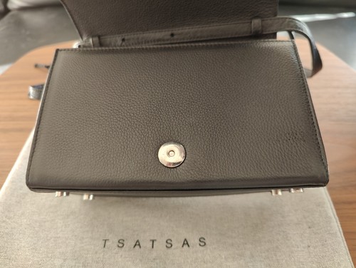 Tsatsas Malva 4 Top Handle Bag In Black Calfskin Leather - Excellent Condition - Picture 8 of 14