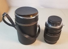VINTAGE VEMAR AUTOMATIC CAMERA LENS 1:2.8 f  135mm WITH CASE 69A