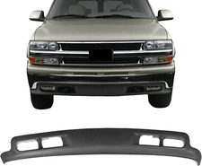 Lower Front Bumper Deflector with Fog Light Hole Compatible for 99-04 CHEVY Silv