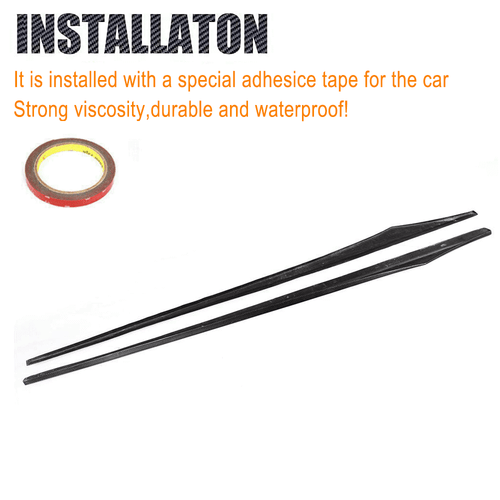 Carbon Seitenschweller Sideskirt Spoiler Ansatz Für BMW 6 Gran Coupe F06 M-Paket - Bild 10 von 11