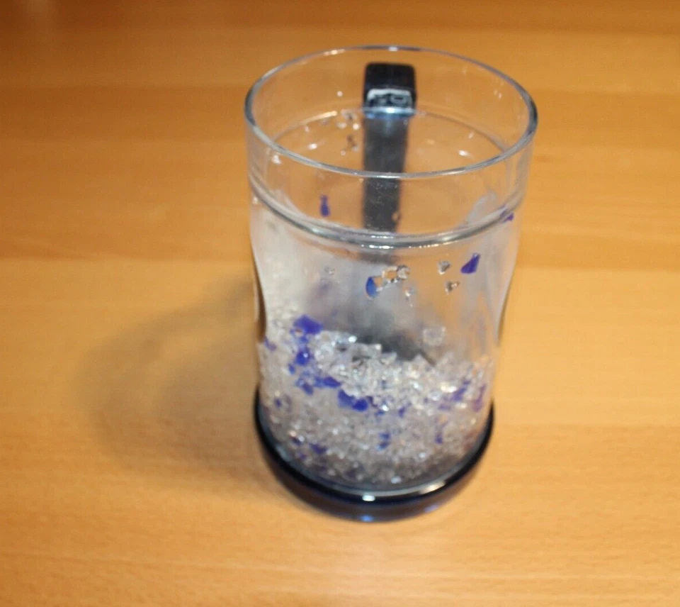 Winnipeg Jets NHL Hockey 16 oz Plastic Freezer Mug Clear & Blue - Image 3 of 4