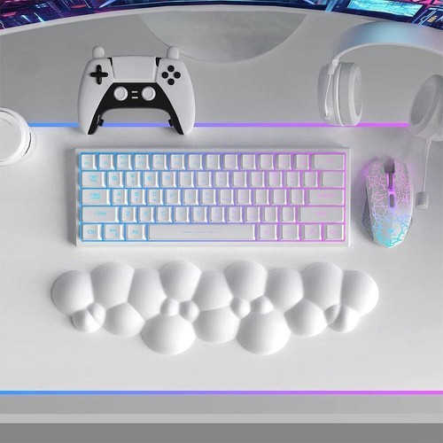 Cloud-Soft Ergonomic Wrist Rest For 100/68keys Keyboard Palm Rest- - Picture 7 of 24
