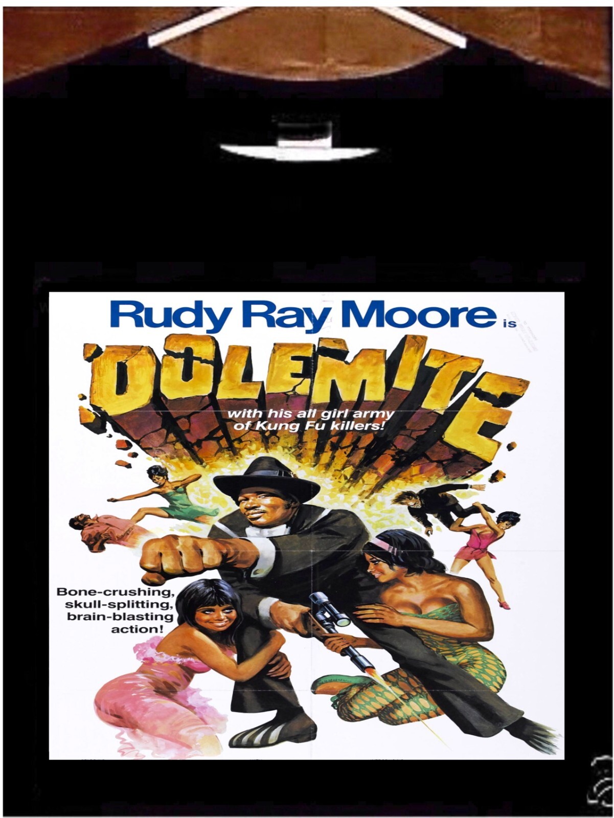 ALTRA Maglietta Rudy Ray Moore Dolemite; Maglietta Dolemite Film