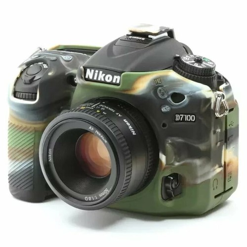 For Nikon D7200/ D7100 Camera Soft Body Protective Case Cover Silicone Skin - Picture 9 of 12