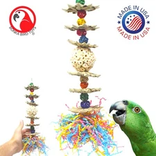 3612 Sola Tower Bird Toy cage toys Parrot Cockatiel Conures Amazon African Grey