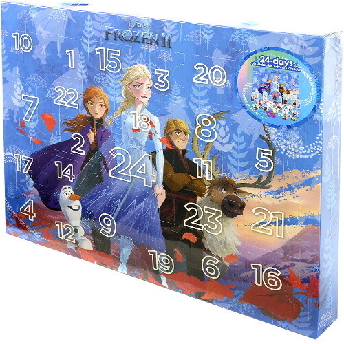 DISNEY Frozen II Anna & Elsa Advent Calendario Advent beauty cosmetici surpris 24tlg