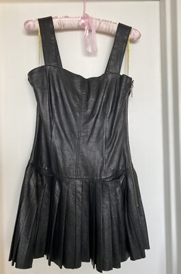 catherine malandrino leather dress Lamb Plated Jumper Ladies dresses