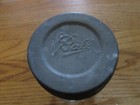 Vintage Ball Pint Mason Jar Clear Glass Sculpted Fruit Design with Lid — photo 3