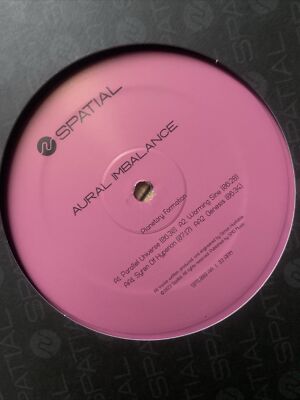 Aural Imbalance  Planetary Formation EP  Drum&bass/Mint/12   LTJ Bukem/ASC Etc