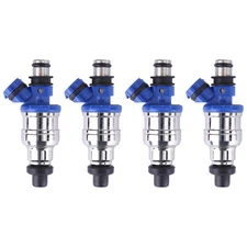 4PCS FUEL INJECTORS FOR DENSO 1990-1993 MAZDA MIATA 1.6L 195500-1970 REPLACEMENT