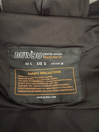 New / DEWBU Heated Jacket for Women with 12V Battery Pack Winter (W) - Picture 5 of 8