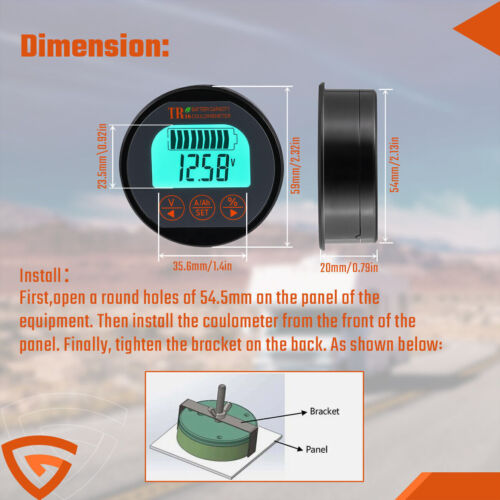 Battery Monitor Kit 80V 350A For Caravan RV Motorhome UPS lithium iron 999 AH AU - Picture 6 of 15