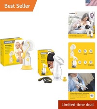 Harmony Manual Breast Pump Silicone Collector: Effortless, Travel-Friendly Set