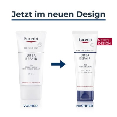 EUCERIN UreaRepair Gesichtscreme 5% Tag 50 ml PZN 15294332