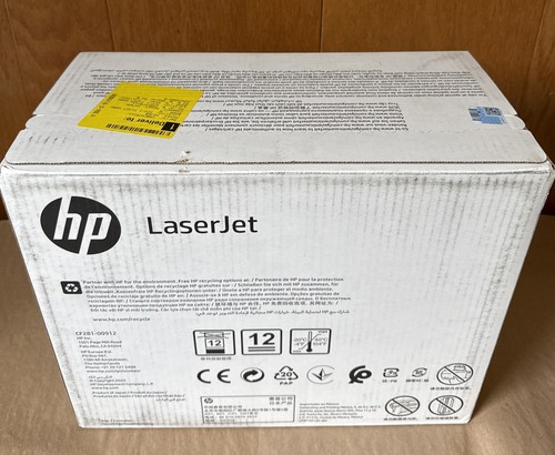 Cartucho de tóner negro HP CF281JC 81X, impresora multifunción LaserJet de alto rendimiento M630 ~ sellada - Imagen 3 de 4