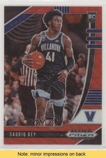 2020-21 Panini Prizm Draft Picks Ruby Wave Prizm Saddiq Bey #59 READ 0nr3