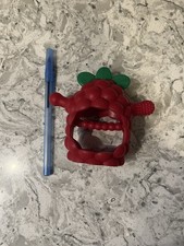 RaZbaby RaZberry Grip Silicone Teether Toy for 3M Drop Resistant Hand Held