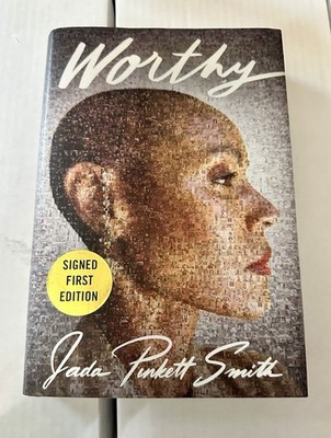 Signed 1st Edition Worthy by Jada Pinkett Smith Hardcover