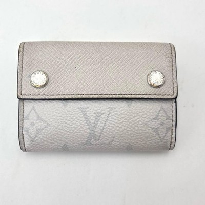 Louis Vuitton M67621 Discovery Compact Wallet Monogram Eclipse White