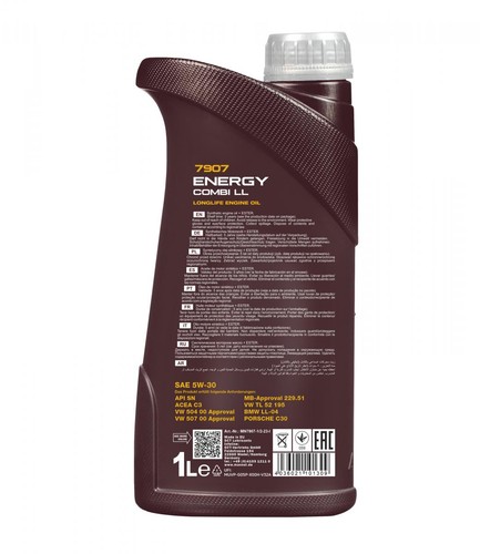 BOSCH Inspektionspaket 9 L MANNOL Energy Combi LL 5W-30 für Volvo 760 2.8 - Bild 12 von 12