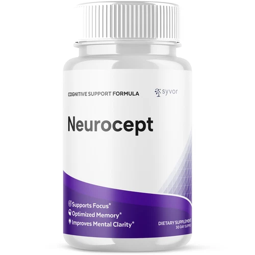 (1 Pack) Neurocept Nootropic All Natural Formula Brain Supplement 60 Capsules