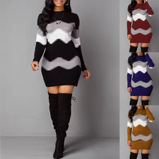 Serving Vintage Vibes Autumn Hip Dress