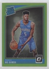 2018 Panini Donruss Optic Rated Rookie Lime Green Prizm 68/149 Mo Bamba #160 5xx