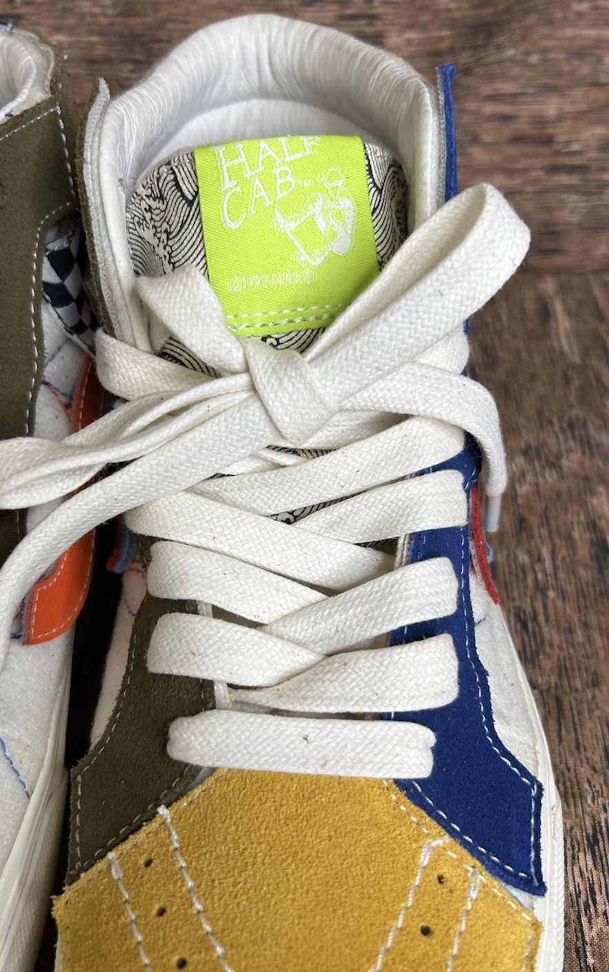 Vans X Taka Hayashi Sk8 Hi Skateboard Sneakers DIY Designs Men’s 7 Women’s 8.5 thumbnail 4