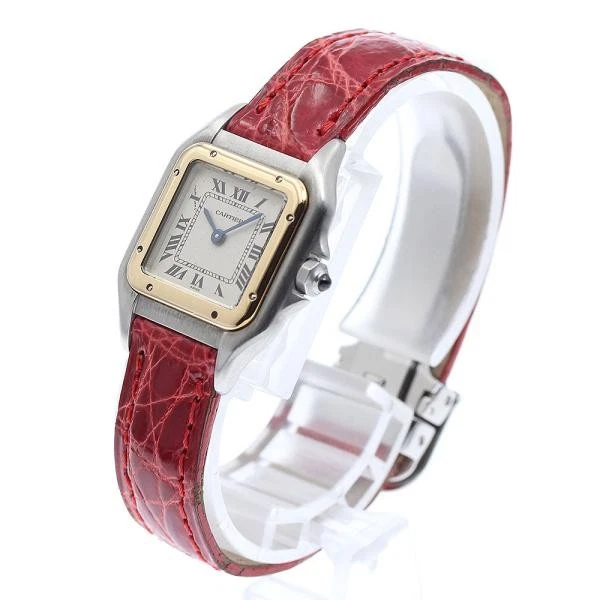 Cartier — Cartier Panther SM W250295D 22mm SS Beige Dial Quartz Watch #C6032