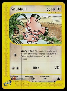 Pokemon Snubbull 101/144 Skyridge Common