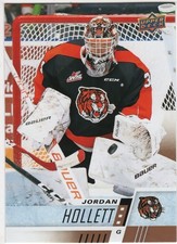 2017/18 Upper Deck CHL #203 Jordan Hollett/Medicine Hat Tigers-Mint