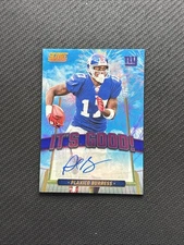 2025 Score Football Plaxico Burress It’s Good Auto Red #IGG-PBS