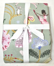 Pottery Barn Kids Storybook Friends Multicolor Whimsical Twin Duvet Cover NEW