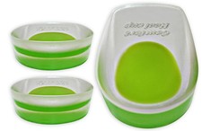 2 Pack - Shock Absorbing Lightweight Gel Heel Cups For Kid's With Sensitive H...